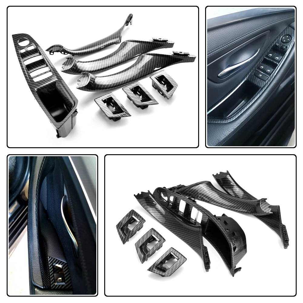 LHD RHD Interior Door Armrest Panel Pull Handle Cover Trim Replacement for BMW 5 Series F10 F11 520 523 525 528 530
LHD RHD Interior Door Armrest Panel Pull Handle Cover Trim Replacement for BMW 5 Series F10 F11 520 523 525 528 530