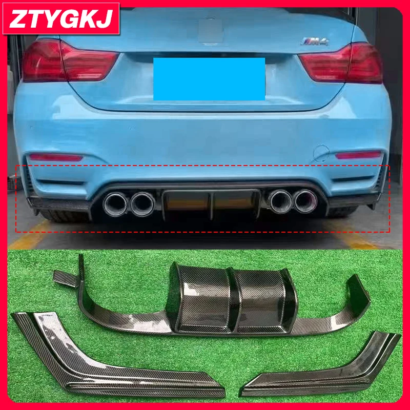 3 шт., диффузор из углеродного волокна для заднего бампера BMW M3 F80 M4 F82 F83 2014-2020
3 шт., диффузор из углеродного волокна для заднего бампера BMW M3 F80 M4 F82 F83 2014-2020