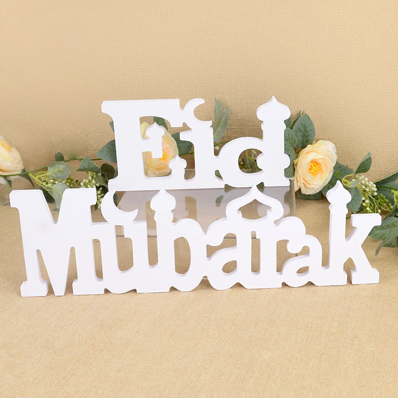 Wooden EID Mubarak Ramadan Wood Letter Table Ornaments DIY Crafts Islamic Muslim Party Home Decor Eid Al-Adha Gifts
Wooden EID Mubarak Ramadan Wood Letter Table Ornaments DIY Crafts Islamic Muslim Party Home Decor Eid Al-Adha Gifts