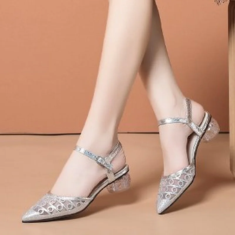 sandals women summer new fashion women's sandals 2021 Sandals Women Ankle Buckle Mesh Shoes Pointed toe Female Footware
sandals women summer new fashion women's sandals 2021 Sandals Women Ankle Buckle Mesh Shoes Pointed toe Female Footware