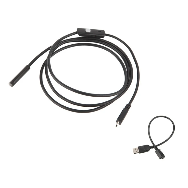 USB Snake Inspection Camera USB Borescope Scope Camera with 6 LED Lights Compatible with Android Phone Windows PC
USB Snake Inspection Camera USB Borescope Scope Camera with 6 LED Lights Compatible with Android Phone Windows PC