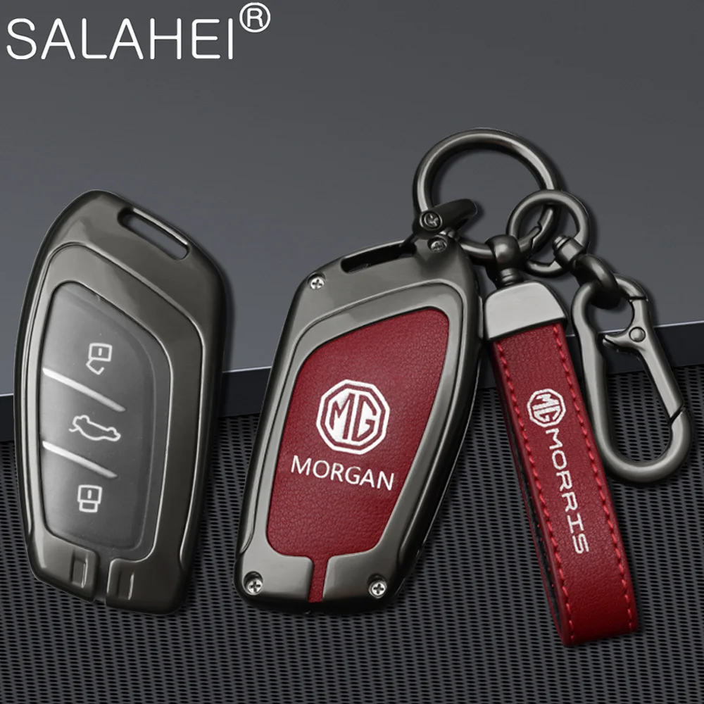 Matte Alloy Leather Car Key Case Cover Shell Fob For MG4 MG5 MG6 Saic MG EZS ZS EV HS EHS ZX GT Keychain Protector Accessories
Matte Alloy Leather Car Key Case Cover Shell Fob For MG4 MG5 MG6 Saic MG EZS ZS EV HS EHS ZX GT Keychain Protector Accessories