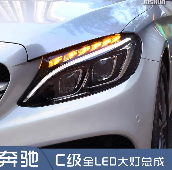 Светодиодная фара JS для Mercedes Benz C class W205 C180 C200 C280 C300 C63 2015-2018 года
Светодиодная фара JS для Mercedes Benz C class W205 C180 C200 C280 C300 C63 2015-2018 года