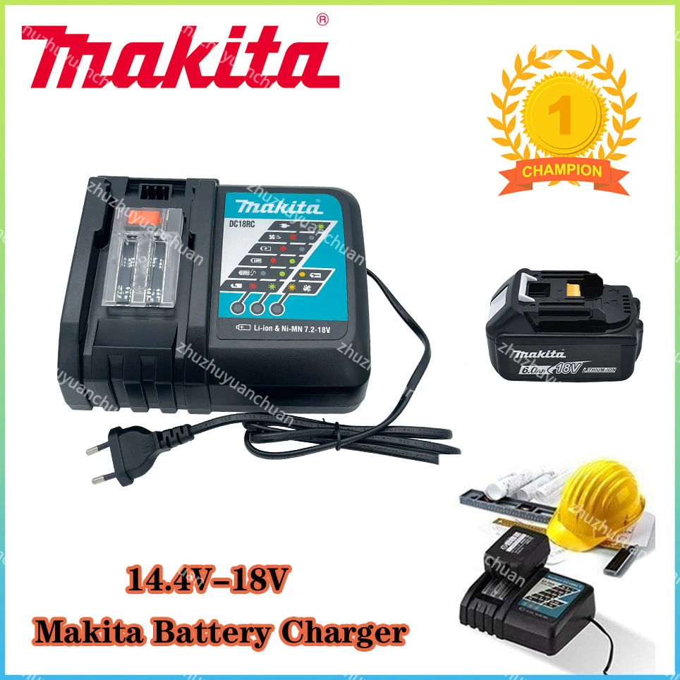 100%Original Makita DC18RC Battery Charger Makita 3A 6A 14.4V 18V Bl1830 Bl1430 BL1860 BL1890 Tool Power Charger Usb 18VRC
100%Original Makita DC18RC Battery Charger Makita 3A 6A 14.4V 18V Bl1830 Bl1430 BL1860 BL1890 Tool Power Charger Usb 18VRC