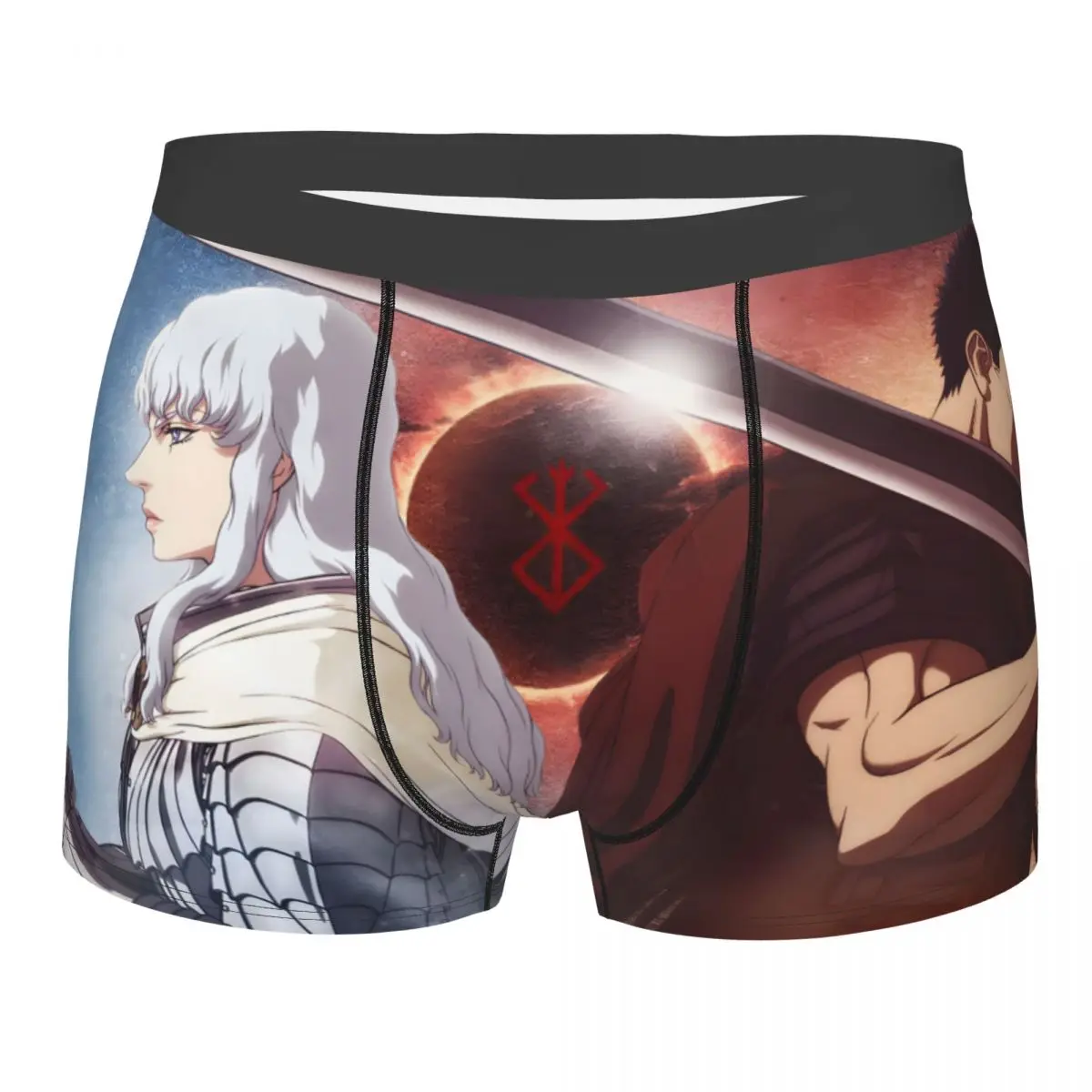 Swordsman Cool Man's Boxer Briefs Underpants Berserk Guts Griffith Behelit Manga Highly Breathable Top Quality Gift Idea
Swordsman Cool Man's Boxer Briefs Underpants Berserk Guts Griffith Behelit Manga Highly Breathable Top Quality Gift Idea