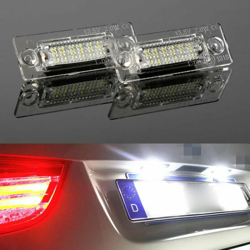 2PCS Mini Led Number License Plate Lights Lamp 6000K White For Touran For Passat T5 18LED White Number License Plate Lights
2PCS Mini Led Number License Plate Lights Lamp 6000K White For Touran For Passat T5 18LED White Number License Plate Lights