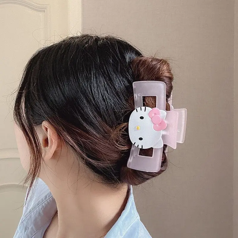 Kawaii Sanrio Hair Clips Hello Kittys Accessories Cute Anime Back of The Head Bath Clips Headwear Shark Clips Toys for Girl Gift
Kawaii Sanrio Hair Clips Hello Kittys Accessories Cute Anime Back of The Head Bath Clips Headwear Shark Clips Toys for Girl Gift