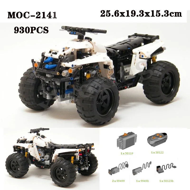 Новинка, строительный блок, 4x4, пляжный внедорожный мотоцикл, 930 шт., сращенный строительный блок, обучающая игрушка для взрослых и детей, подарок
Новинка, строительный блок, 4x4, пляжный внедорожный мотоцикл, 930 шт., сращенный строительный блок, обучающая игрушка для взрослых и детей, подарок