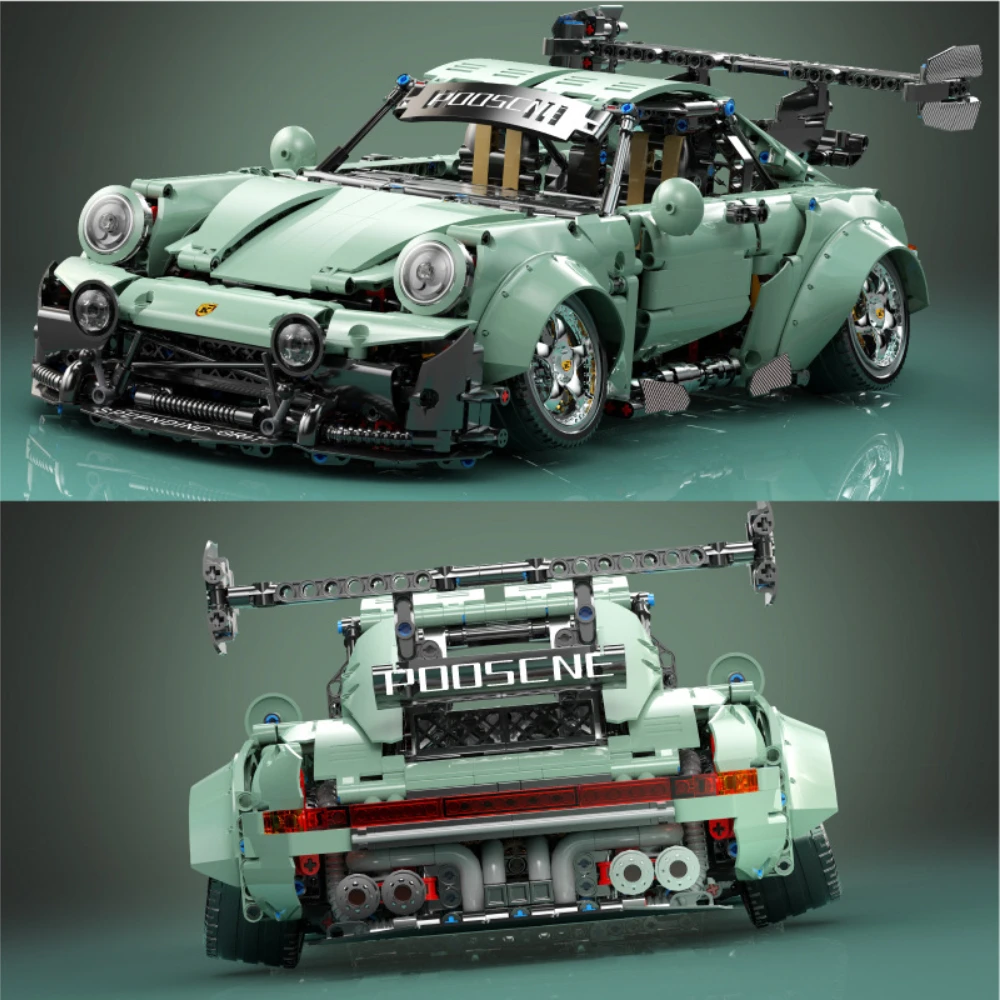 Technical High-tech Creative 964 RSR Super Sports Raicing Car 10220 Moc Bricks Modular Building Blocks Model Kids Toys 2435pcs
Technical High-tech Creative 964 RSR Super Sports Raicing Car 10220 Moc Bricks Modular Building Blocks Model Kids Toys 2435pcs