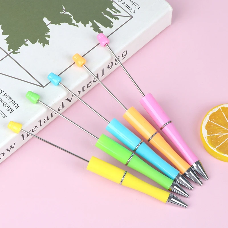 NEW 1Pc Ballpoint Pen Plastic Beadable Pen Bead Pen School Office DIY Writing Supplies Stationery
NEW 1Pc Ballpoint Pen Plastic Beadable Pen Bead Pen School Office DIY Writing Supplies Stationery