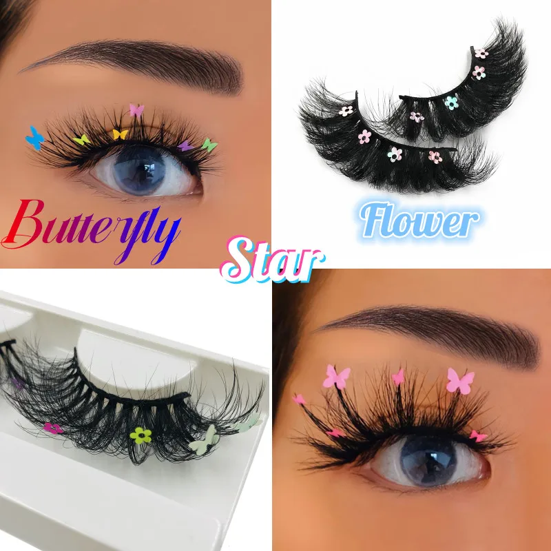 For party Faux Mink 3D/5D 25mm Lashes Full Strip Makeup Charming False Eyelashes Butterfly Lash With Butterflys or flowers
For party Faux Mink 3D/5D 25mm Lashes Full Strip Makeup Charming False Eyelashes Butterfly Lash With Butterflys or flowers