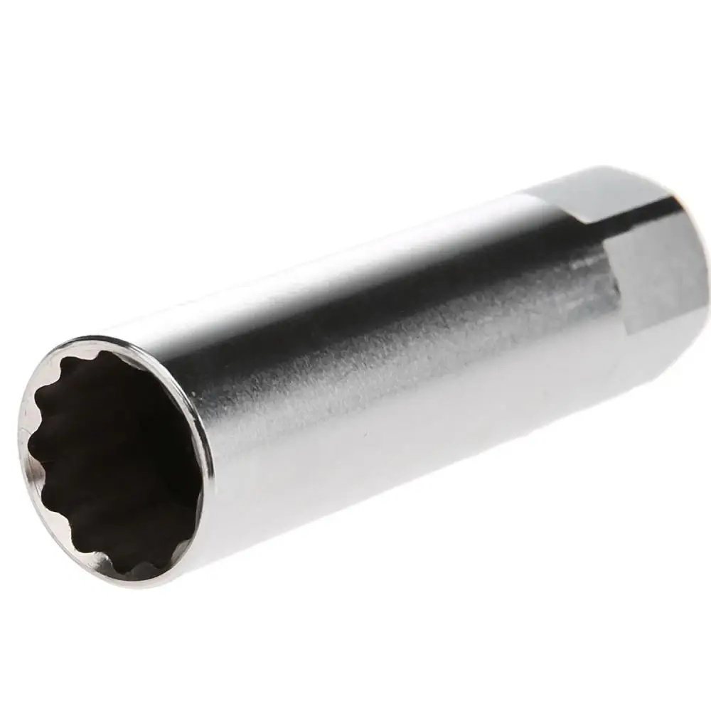 14MM 12 Point Silver White Spark Plug Socket Fit BMW Mini Cooper Ford Suitable For Craftman Spark Plug Sleeve
14MM 12 Point Silver White Spark Plug Socket Fit BMW Mini Cooper Ford Suitable For Craftman Spark Plug Sleeve