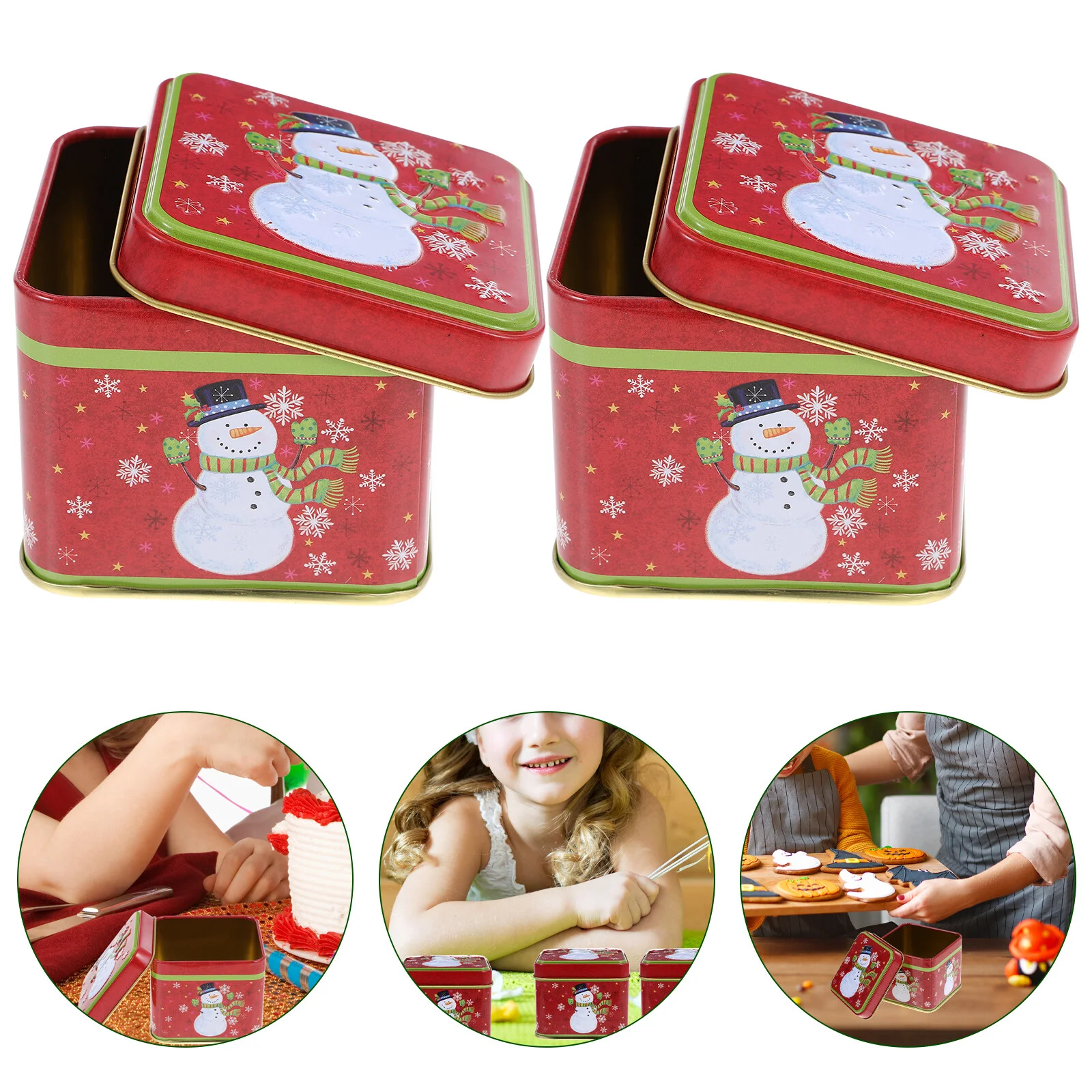 Gift Box Candy Container Christmas Cookie Containers Biscuit Storage Holder Jar 
Gift Box Candy Container Christmas Cookie Containers Biscuit Storage Holder Jar