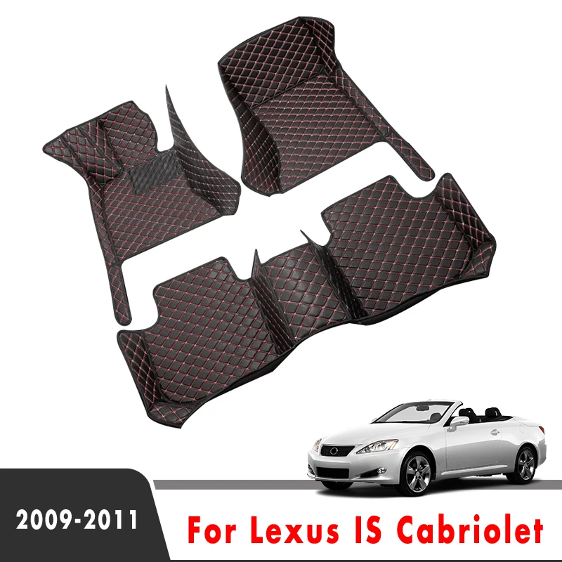 Car Floor Mats For Lexus IS Cabriolet 2011 2010 2009 Artificial Leather Carpets Custom Car Floor Liners Car Accessories Interior
Car Floor Mats For Lexus IS Cabriolet 2011 2010 2009 Artificial Leather Carpets Custom Car Floor Liners Car Accessories Interior