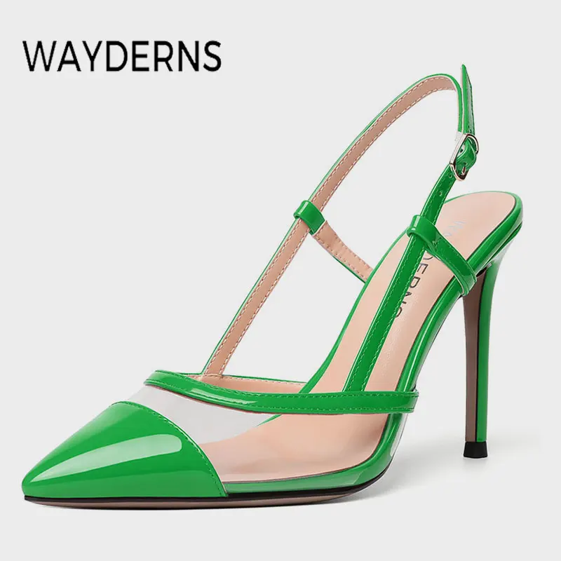 WAYDERNS Woemn'S Sandals Thin High Heels Summer Women Shoes Fashion Casual Fashion Pointed Toe Ladies Footwear Size Size 35-43
WAYDERNS Woemn'S Sandals Thin High Heels Summer Women Shoes Fashion Casual Fashion Pointed Toe Ladies Footwear Size Size 35-43