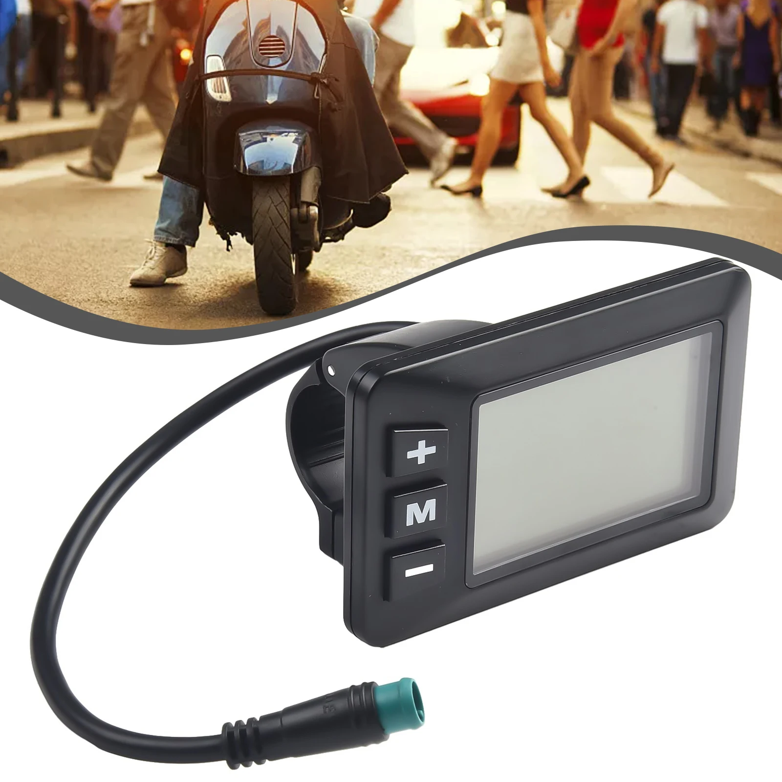 E-Bike Display LCD Display SM Connector Waterproof JN GD01 Muiti Functions 1pcs 36V 48V Accessories Black Brandnew
E-Bike Display LCD Display SM Connector Waterproof JN GD01 Muiti Functions 1pcs 36V 48V Accessories Black Brandnew