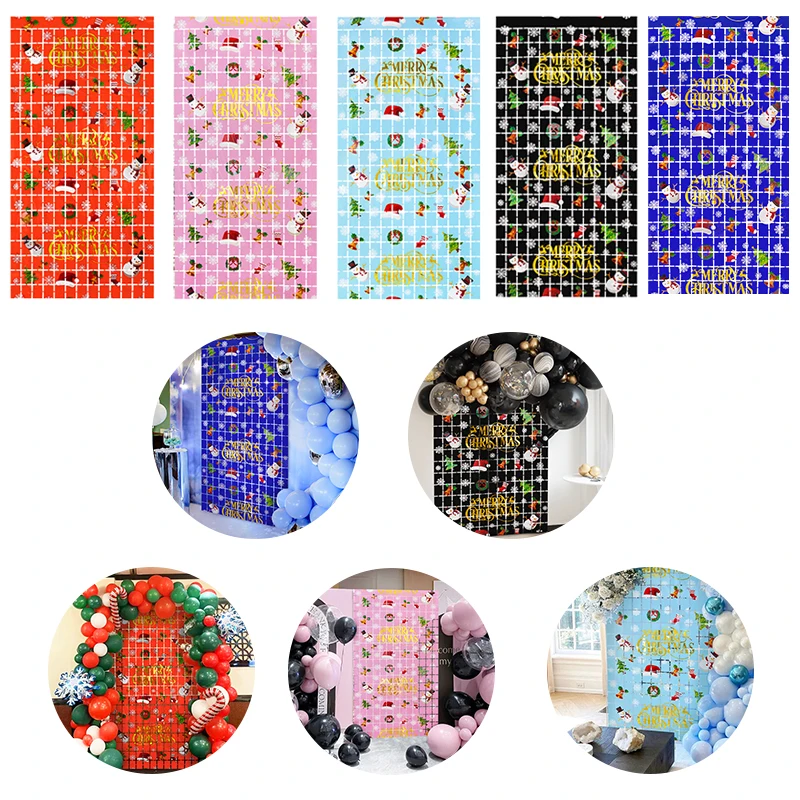 1x2M Foil Fringe Curtain Backdrop Merry Christmas Decorations for Home Xmas Party Supply Navidad Natal Noel 2023 Happy New Year
1x2M Foil Fringe Curtain Backdrop Merry Christmas Decorations for Home Xmas Party Supply Navidad Natal Noel 2023 Happy New Year