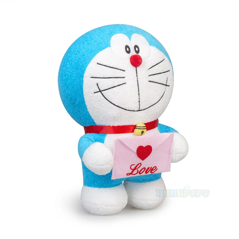 

Genuine Licensed 30cm Doraemon Plush Doll Love Series Plush Pillow Doll for Christmas Gift TV & Movie Character Toy