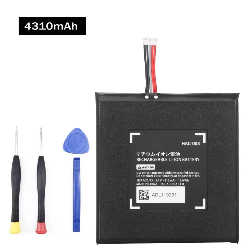 NEW2023 HAC-003 Battery Replacement Repair for Nintend Nitendo Switch Console 3.7V 4310mAh Li-ion Rechargeable Batteries
NEW2023 HAC-003 Battery Replacement Repair for Nintend Nitendo Switch Console 3.7V 4310mAh Li-ion Rechargeable Batteries