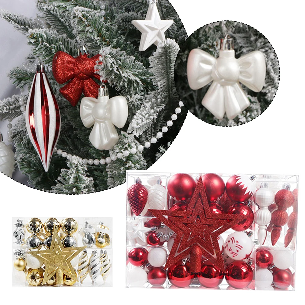 Christmas Tree Balls 88pcs Big Christmas Ball Multicolor Ball Decorations Christmas Tree Ornaments Set For Home Party Decoratio
Christmas Tree Balls 88pcs Big Christmas Ball Multicolor Ball Decorations Christmas Tree Ornaments Set For Home Party Decoratio