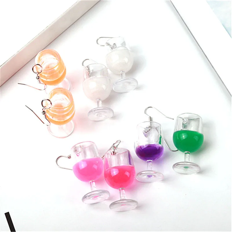 Women's Fashion Mini Sexy Cup Earrings Personalized Exaggerate Creativity Red Wine Cup Wine Bottle Earrings Gift Wholesale
Women's Fashion Mini Sexy Cup Earrings Personalized Exaggerate Creativity Red Wine Cup Wine Bottle Earrings Gift Wholesale