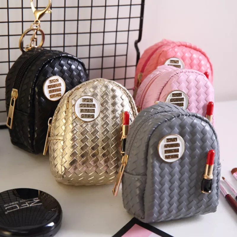 Мини-сумка для монет, кошелек для монет с принтом помады, держатель для ключей и карт, кошелек, кошелек для девушек, сумка для денег, пакет для... 
Мини-сумка для монет, кошелек для монет с принтом помады, держатель для ключей и карт, кошелек, кошелек для девушек, сумка для денег, пакет для...