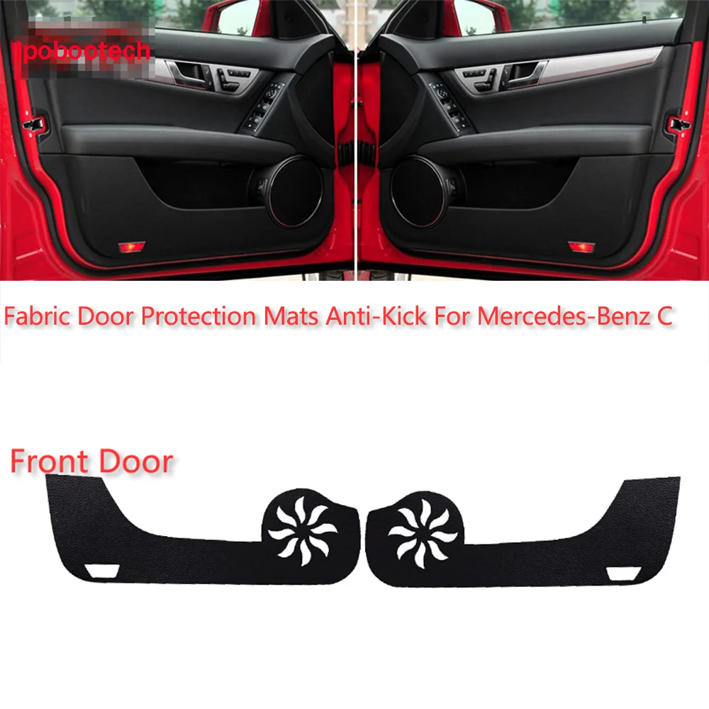 4pcs Fabric Door Protection Mats Anti-kick Decorative Pads For Mercedes-Benz C
4pcs Fabric Door Protection Mats Anti-kick Decorative Pads For Mercedes-Benz C