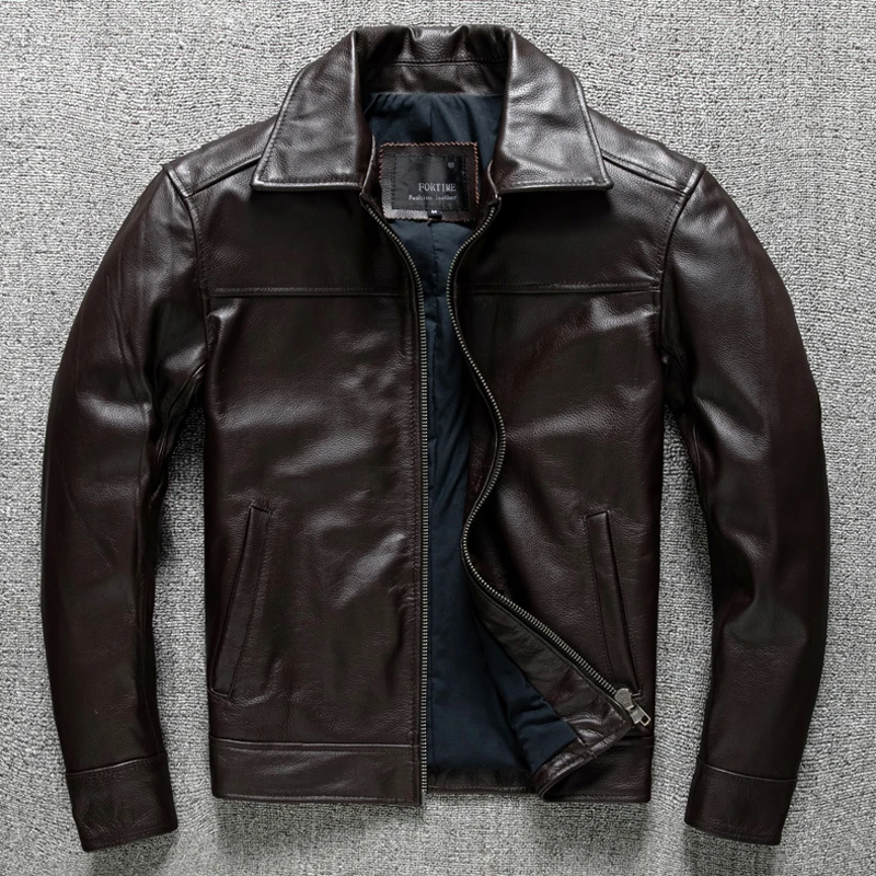 100% Genuine Leather Jacket Men Pure Cowhide Clothes Male Lapel Casual Clothing Spring In Coats and Jackets Specials 6XL Veste F 
100% Genuine Leather Jacket Men Pure Cowhide Clothes Male Lapel Casual Clothing Spring In Coats and Jackets Specials 6XL Veste F