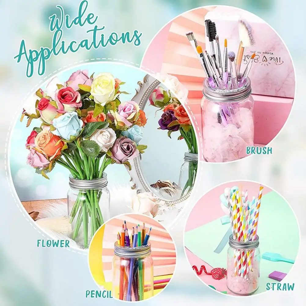 Flower Canning Jar Lid Multipurpose Practical Anti-deform Regular Mouth Mason Flower Jar Frogs Lid Mason Jar Lid for Yard
Flower Canning Jar Lid Multipurpose Practical Anti-deform Regular Mouth Mason Flower Jar Frogs Lid Mason Jar Lid for Yard