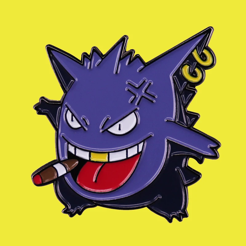 Cute Gengars Ghost Enamel Pins Collect Funny Spirit Metal Cartoon Brooch Backpack Collar Lapel Badges Fashion Jewelry Gifts
Cute Gengars Ghost Enamel Pins Collect Funny Spirit Metal Cartoon Brooch Backpack Collar Lapel Badges Fashion Jewelry Gifts