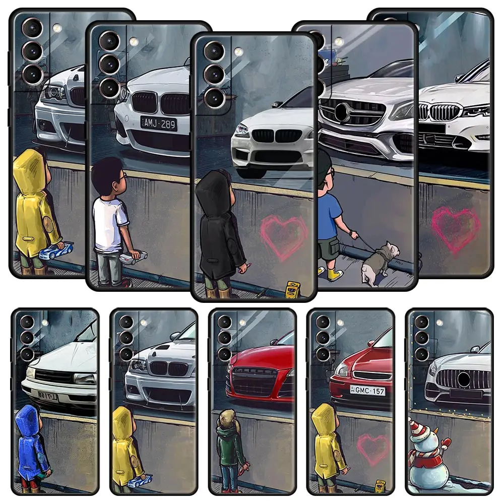Boy See Sports Car Jdm Drift Phone Case For Samsung Galaxy S23 Ultra S22 S21 S20 FE 5G S10 S10E S9 S8 Plus Note 20 Soft Cover
Boy See Sports Car Jdm Drift Phone Case For Samsung Galaxy S23 Ultra S22 S21 S20 FE 5G S10 S10E S9 S8 Plus Note 20 Soft Cover