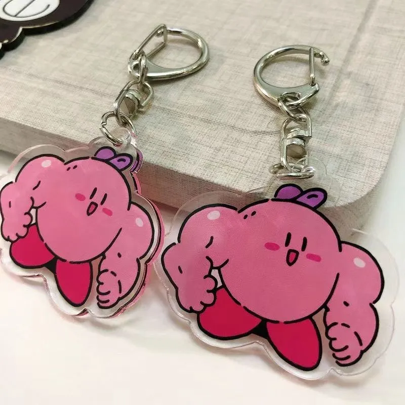 Kawaii Kirby Sanrio Plush Cartoon Cute Muscle Hercules Kirby Acrylic Keychain Anime Plush Toys for Girls Birthday Gift
Kawaii Kirby Sanrio Plush Cartoon Cute Muscle Hercules Kirby Acrylic Keychain Anime Plush Toys for Girls Birthday Gift