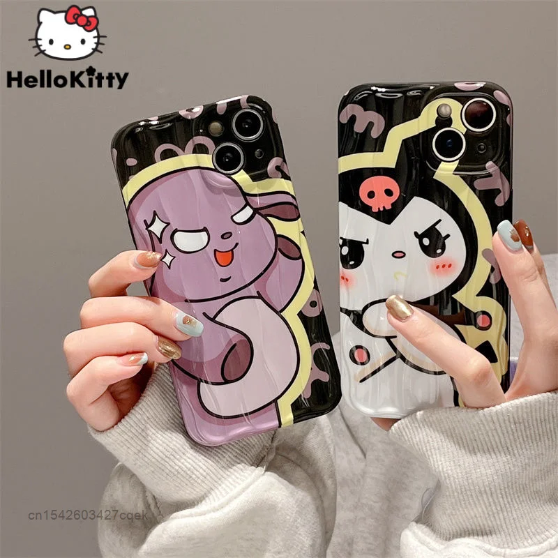 Sanrio Kuromi Iphone Case Water Ripple Design Cover IPhone 14 Plus 12 11 13 Pro Max Protective Case New Silicone Fashion Case
Sanrio Kuromi Iphone Case Water Ripple Design Cover IPhone 14 Plus 12 11 13 Pro Max Protective Case New Silicone Fashion Case