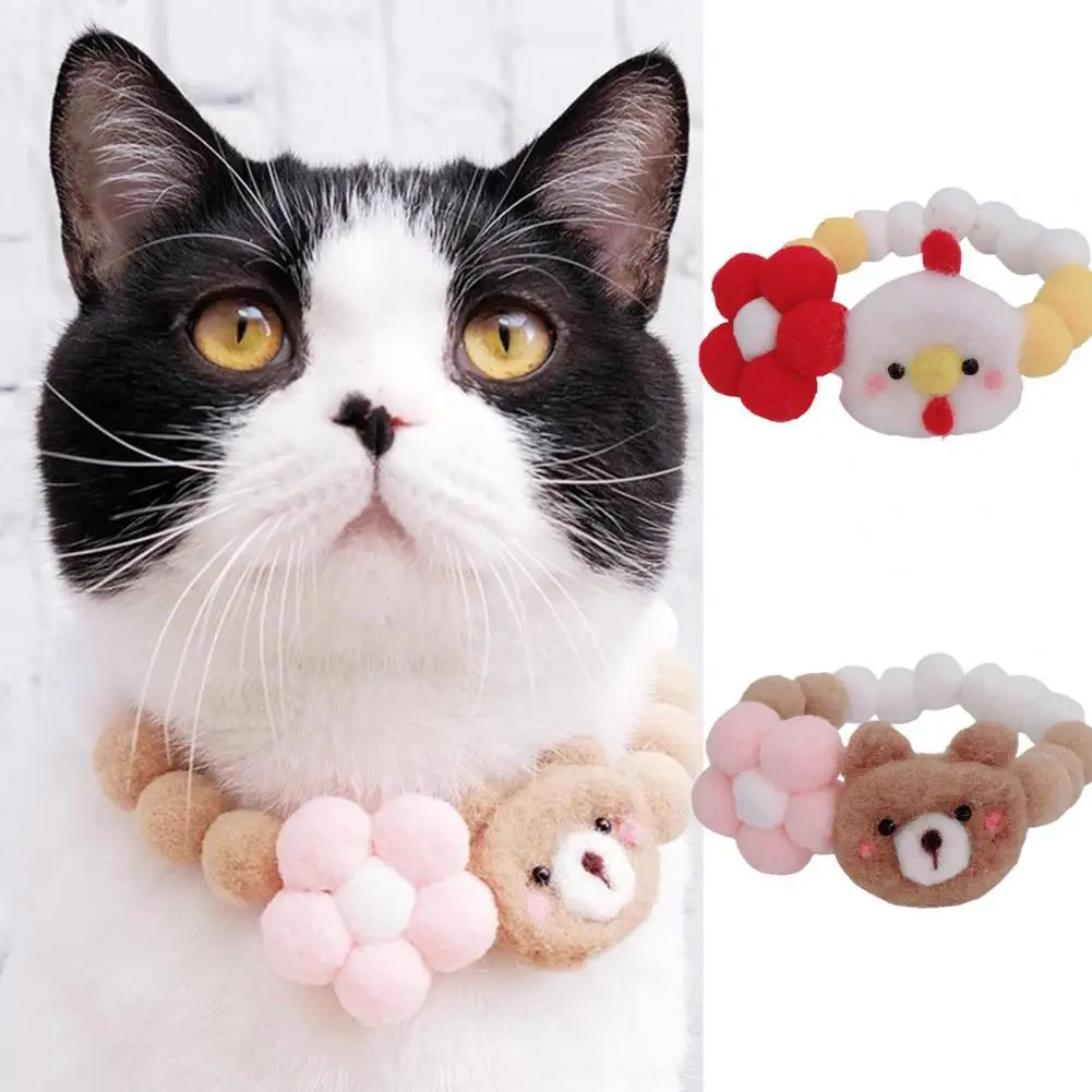 Cat Neck Collar Animal Decor Cute Decorative Cartoon Shape Hairball Cat Collar
Cat Neck Collar Animal Decor Cute Decorative Cartoon Shape Hairball Cat Collar