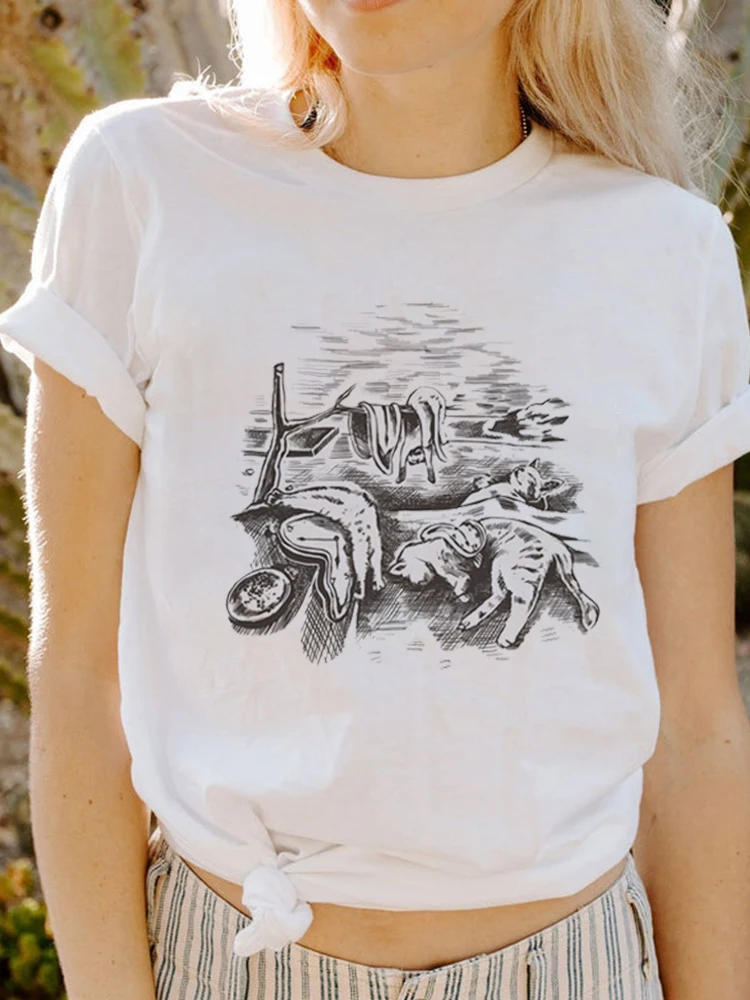 Vintage Basic Women's Printed T-Shirt Trend 90s Clothing Summer Top Casual Fashion Short Sleeved T-Shirt Cartoon Pattern T-Shirt
Vintage Basic Women's Printed T-Shirt Trend 90s Clothing Summer Top Casual Fashion Short Sleeved T-Shirt Cartoon Pattern T-Shirt