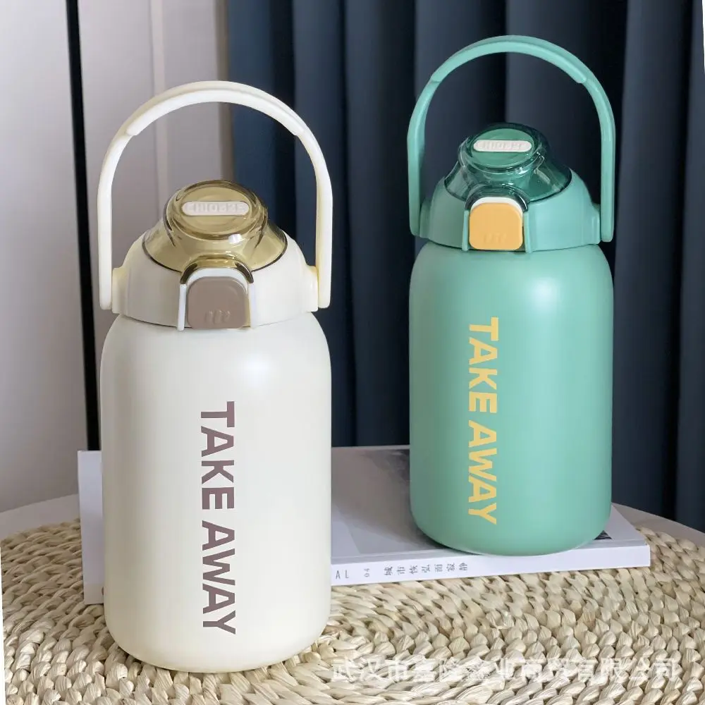 850ML Portable Travel Stainless Steel Outdoor Sport Vacuum Flask Water Cup Large Capacity Bottle Fitness Thermal Bottles
850ML Portable Travel Stainless Steel Outdoor Sport Vacuum Flask Water Cup Large Capacity Bottle Fitness Thermal Bottles