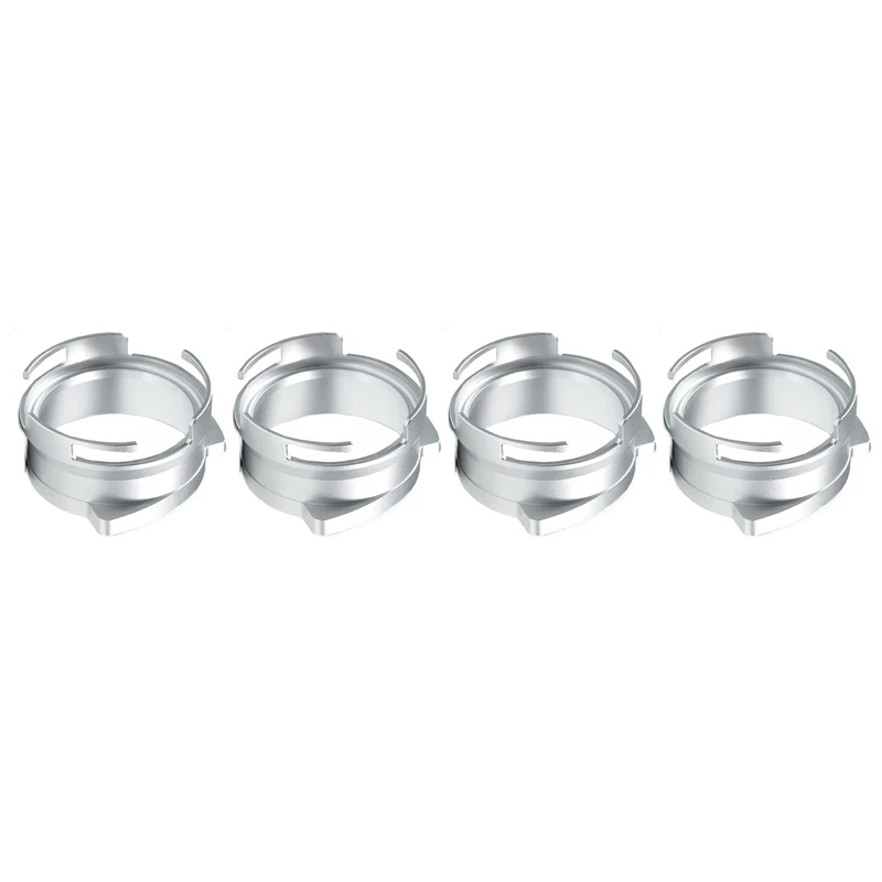 4X Espresso Dosing Funnel,Aluminum Metal Barista Coffee Dosing Funnel Compatible For 54Mm Breville Portafilter -Silver
4X Espresso Dosing Funnel,Aluminum Metal Barista Coffee Dosing Funnel Compatible For 54Mm Breville Portafilter -Silver