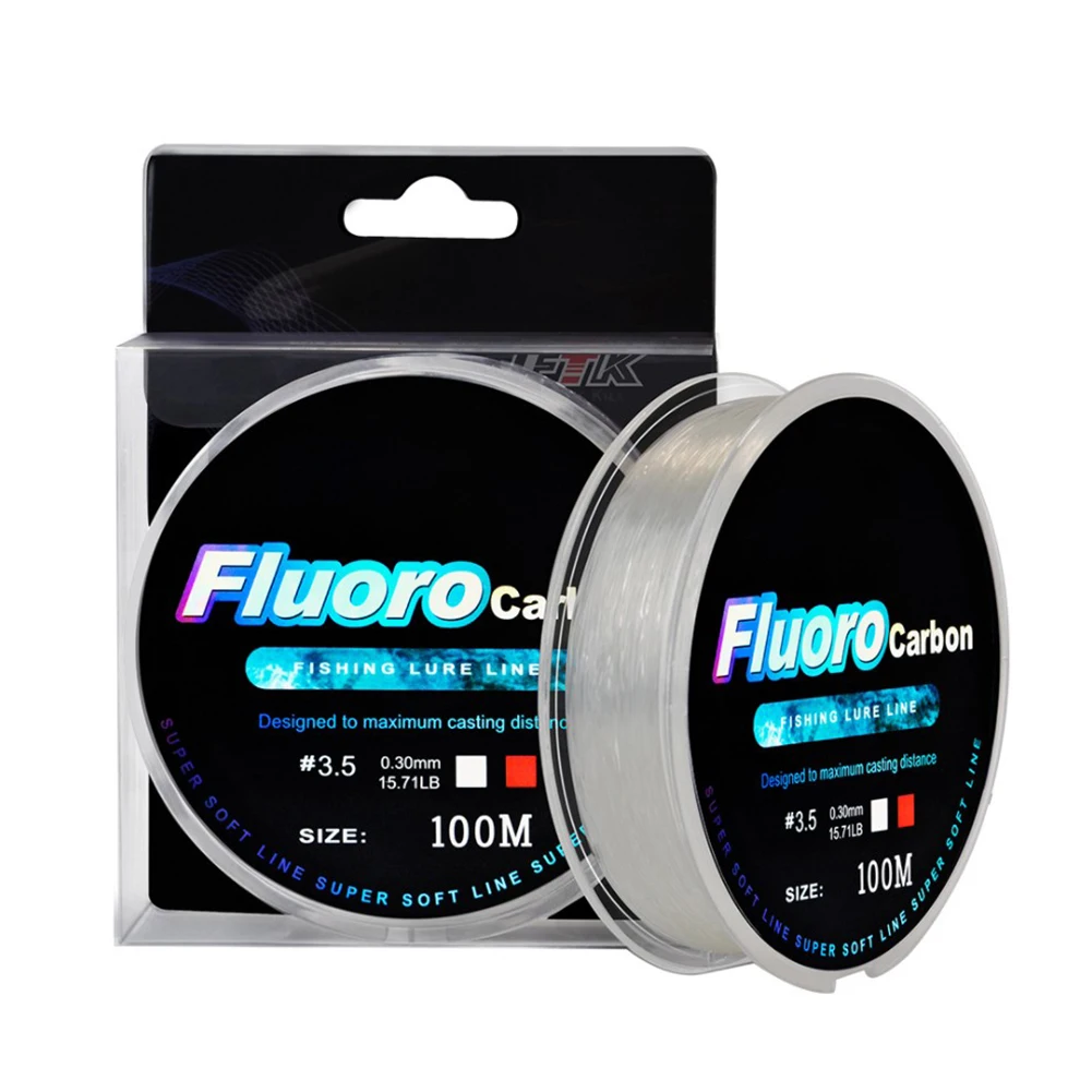100m Fluorocarbon Fishing Line Carbon Fiber Leader Line Fly Fishing Line Super Soft Line durable Fishing Tackle Accessories
100m Fluorocarbon Fishing Line Carbon Fiber Leader Line Fly Fishing Line Super Soft Line durable Fishing Tackle Accessories