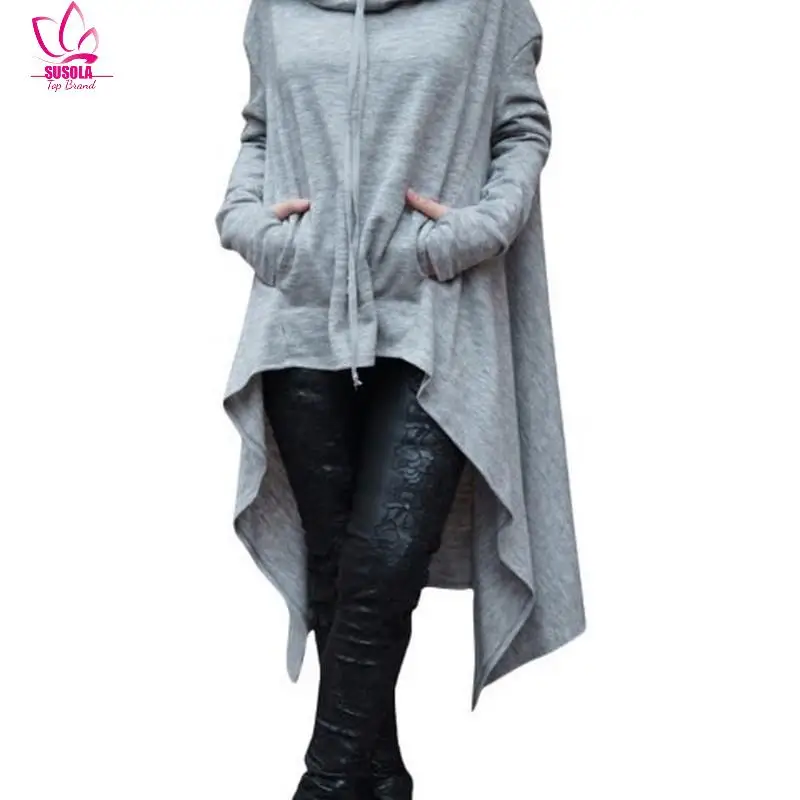 SUSOLA Hoodies For Women Long Irregular Sweatshirts Hoodies Kawaii Femmes Casual Lady Printing Clothings Street
SUSOLA Hoodies For Women Long Irregular Sweatshirts Hoodies Kawaii Femmes Casual Lady Printing Clothings Street