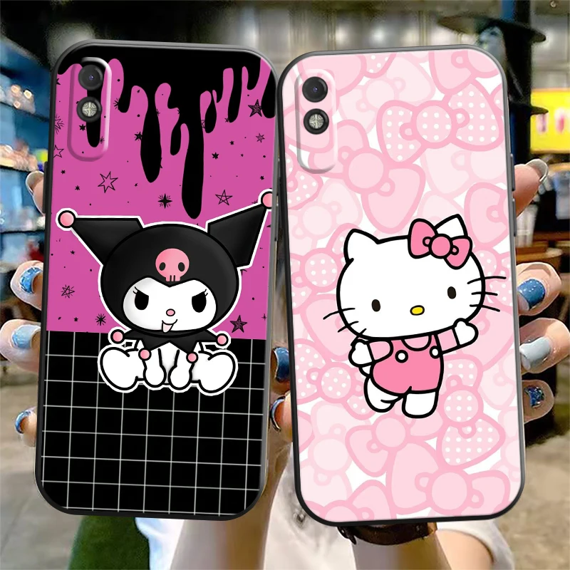 Cute Hello Kitty Kromi Phone Case For Xiaomi Redmi 7 7A 8 8A 8T 9 9T 9A 9C Note 7 8 9 9S Liquid Silicon Black Silicone Cover
Cute Hello Kitty Kromi Phone Case For Xiaomi Redmi 7 7A 8 8A 8T 9 9T 9A 9C Note 7 8 9 9S Liquid Silicon Black Silicone Cover