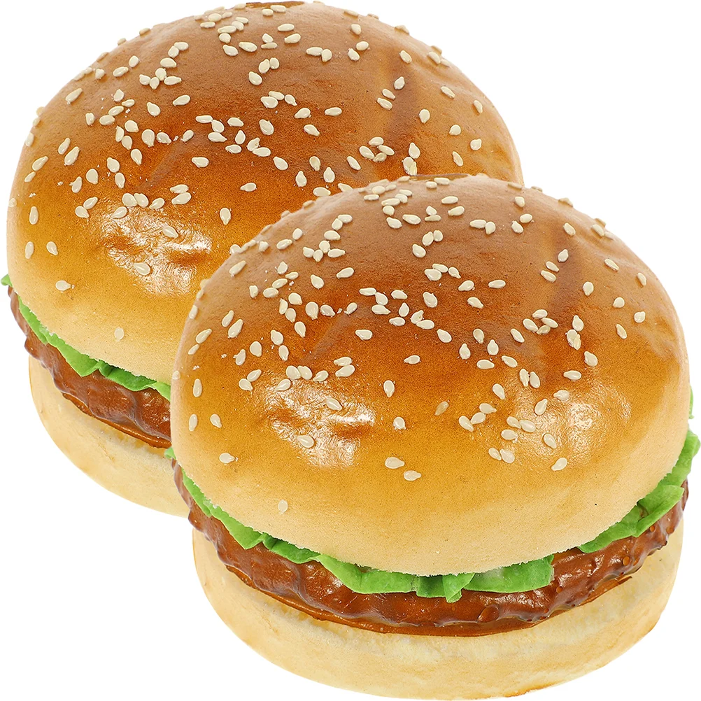 2 Pcs Desktop Burger Ornaments Adorno Para Mesa De PU Burgers Models Photography Props Dining Room Decor Table
2 Pcs Desktop Burger Ornaments Adorno Para Mesa De PU Burgers Models Photography Props Dining Room Decor Table