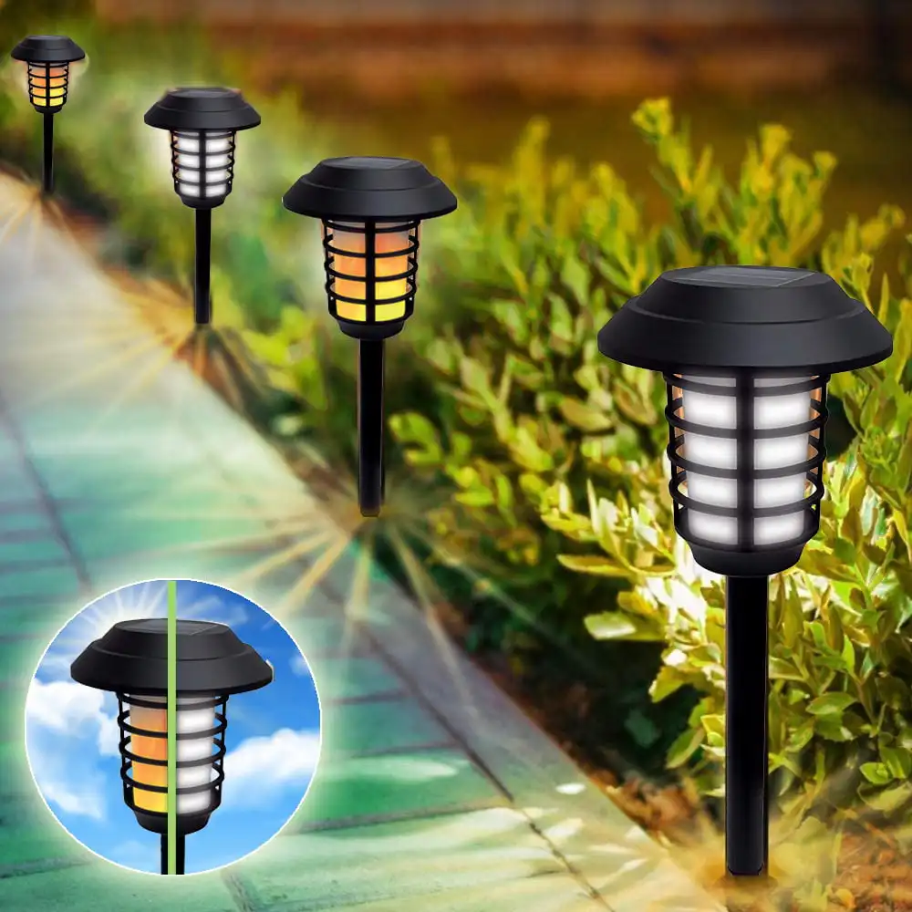 Bell + Howell Solar Pathway Lights Bright White & Flickering Flame Solar Torches Waterproof Outdoor Lighting 8 Pack
Bell + Howell Solar Pathway Lights Bright White & Flickering Flame Solar Torches Waterproof Outdoor Lighting 8 Pack