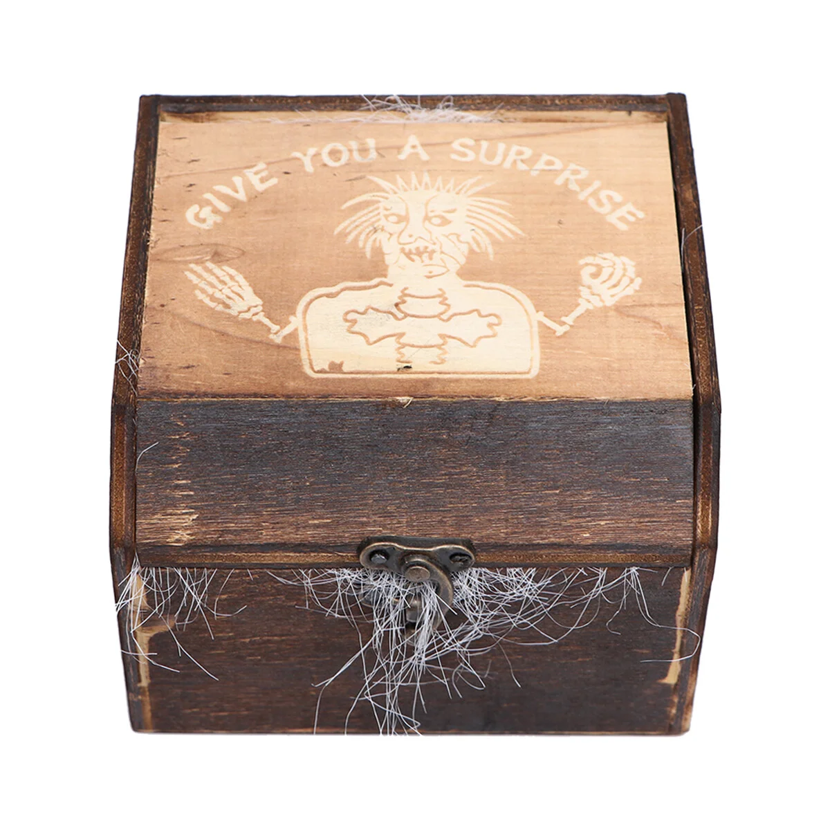 Halloween Give You A Surprise Prank Wooden Box Tricky Toy Funny Toy Novelty Joke Gifts Toys with Ghastful Flash and Sound
Halloween Give You A Surprise Prank Wooden Box Tricky Toy Funny Toy Novelty Joke Gifts Toys with Ghastful Flash and Sound
