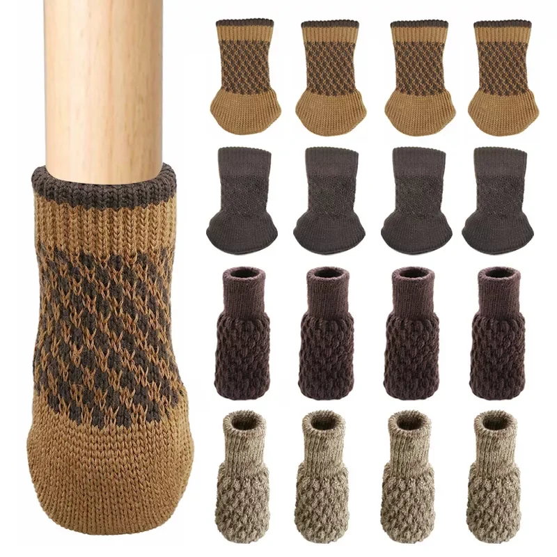 4pcs Table Furniture Feet Sleeve Cover Protectors Chair Leg Socks Cloth Gloves Floor Protection Knitting Wool Socks Anti-slip
4pcs Table Furniture Feet Sleeve Cover Protectors Chair Leg Socks Cloth Gloves Floor Protection Knitting Wool Socks Anti-slip