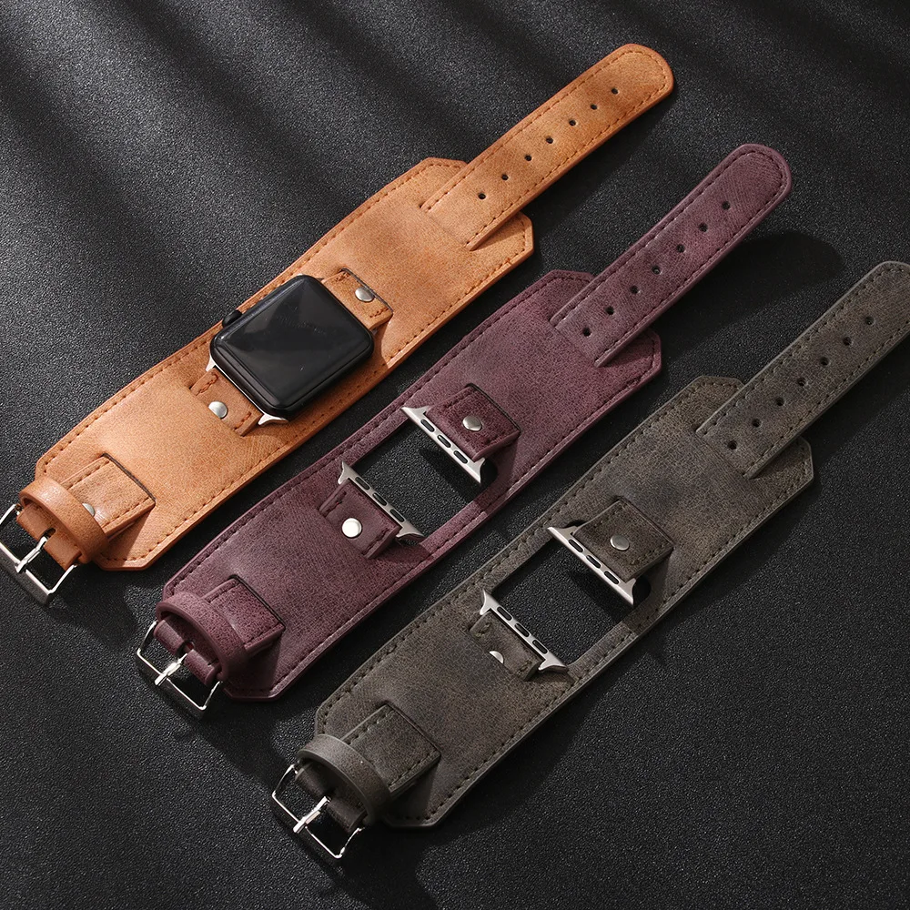 Vintage Leather Strap For Apple Watch Band 40mm 44mm 38mm 42mm 45mm 41mm Smartwatch Bracelet iWatch 8 7 6 5 4 3 SE Ultra 49mm
Vintage Leather Strap For Apple Watch Band 40mm 44mm 38mm 42mm 45mm 41mm Smartwatch Bracelet iWatch 8 7 6 5 4 3 SE Ultra 49mm