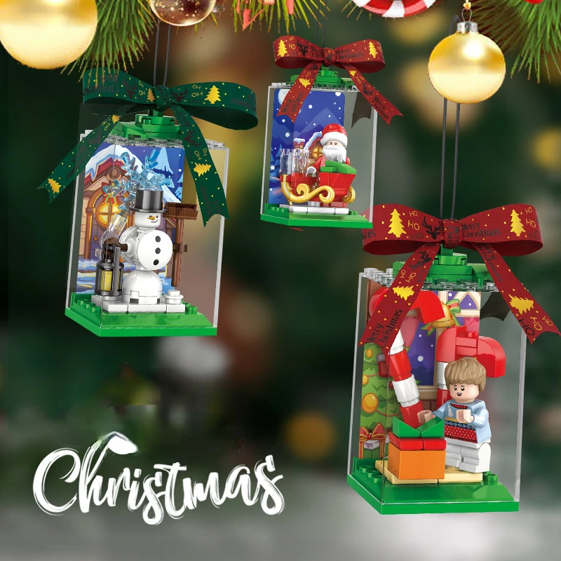 Christmas series blind box puzzle assembly children's building blocks toy pendant decoration holiday gift boy girl toys
Christmas series blind box puzzle assembly children's building blocks toy pendant decoration holiday gift boy girl toys