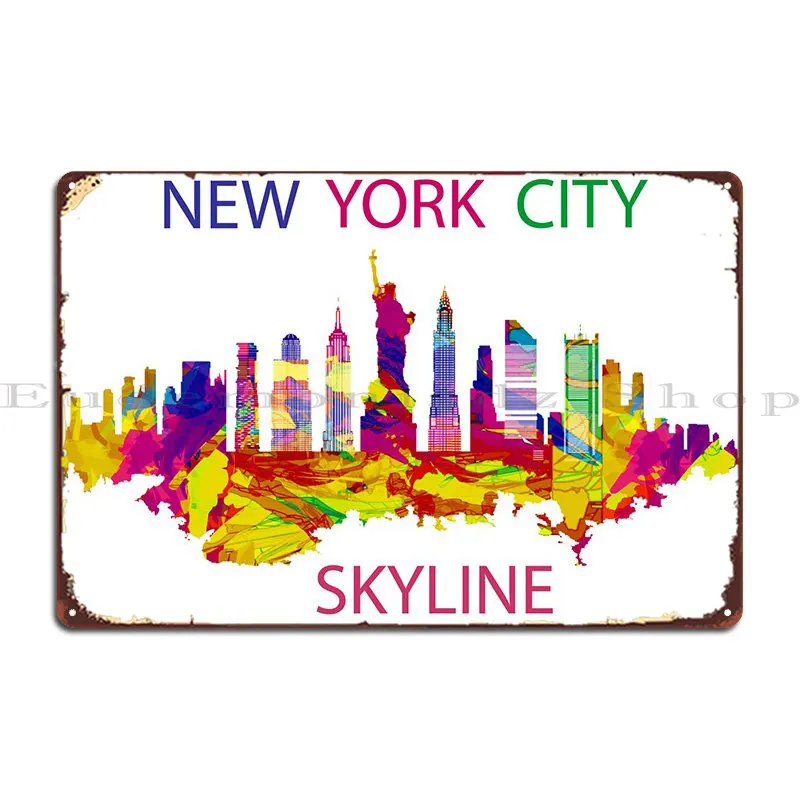 New York City Skyline Usa Metal Plaque Club Party Cinema Wall Decor Designer Garage Tin Sign Poster
New York City Skyline Usa Metal Plaque Club Party Cinema Wall Decor Designer Garage Tin Sign Poster