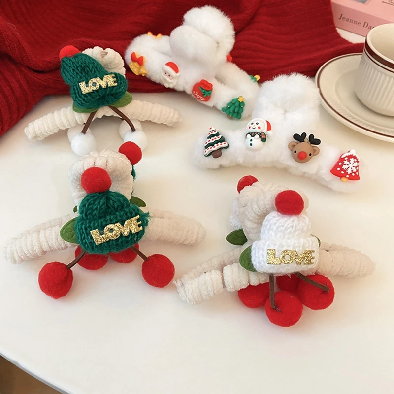 Рождественские пушистые заколки для волос, зажимы для волос, зажимы из искусственного меха, осенне-зимние заколки для волос из искусственно...
Рождественские пушистые заколки для волос, зажимы для волос, зажимы из искусственного меха, осенне-зимние заколки для волос из искусственно...