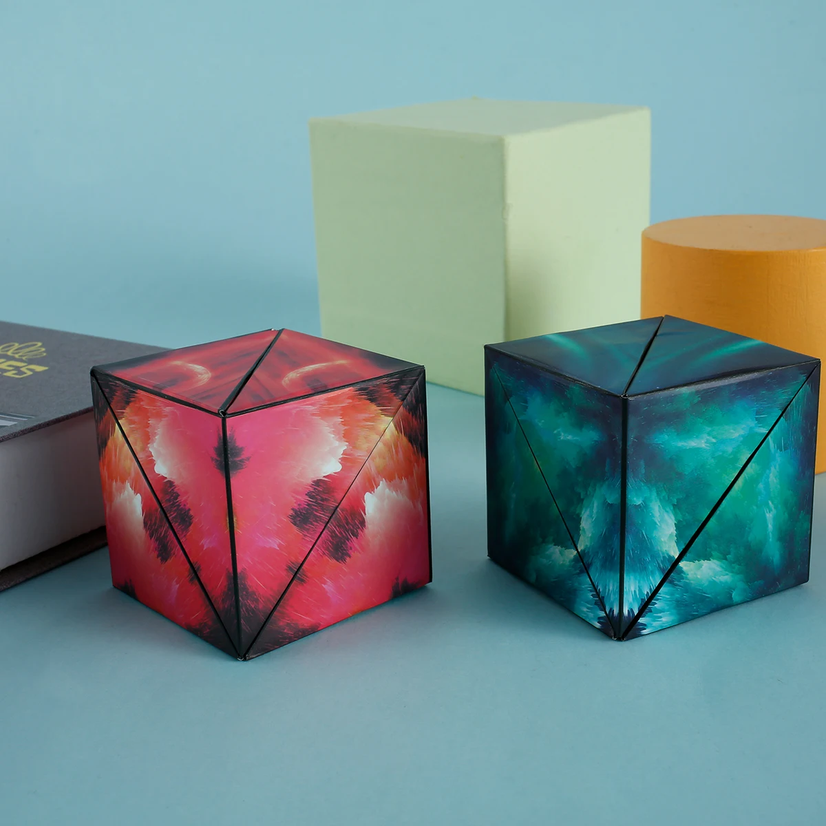 Shape Shifting Box Stress and Anxiety Relief 3D Magnetic Cube for Adults and Kids Stay Calm Hand-held Magnetic Finger Flip
Shape Shifting Box Stress and Anxiety Relief 3D Magnetic Cube for Adults and Kids Stay Calm Hand-held Magnetic Finger Flip