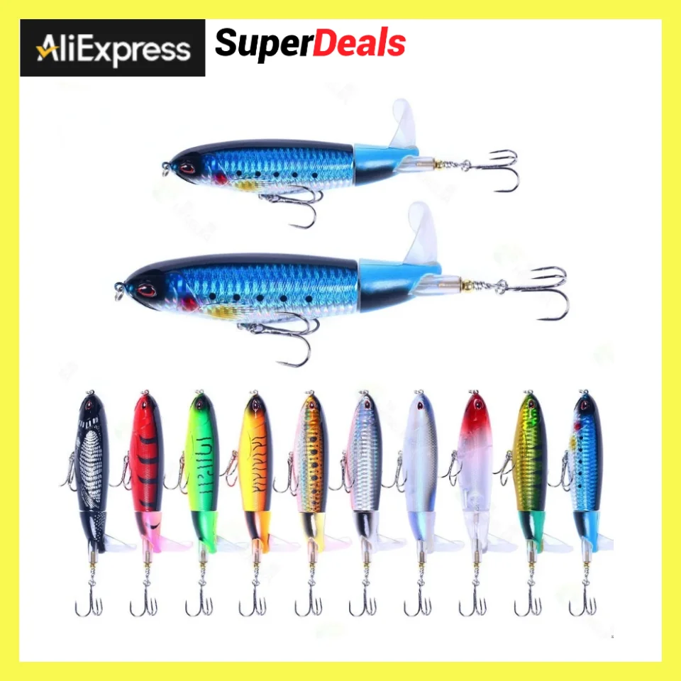 1 шт. Topwater искусственная приманка жесткая Рыболовная Приманка 11 см/13 г Whopper Popper